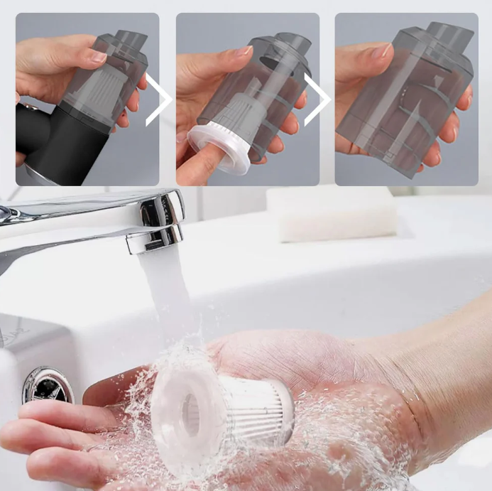 DustJet Mini Aspiradora Multi-usos